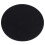 3St Desktop Mouse Mat Zwart Microfiber Rond Langdurig Comfort 10
