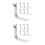 20Pièces Clips De Antikick Acier Pour Gestion Bétail Argent 4