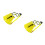 2Ensembles Matériel Enfants Palmes PVC Résistant 4