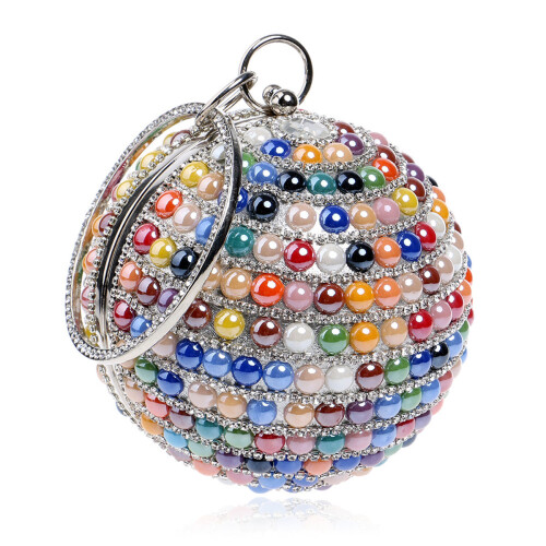 2St Kleine Evening Bag Dames Polyester Multicolor Handtas