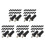 500Pcs Repair Pins Kit Pp+iron Home Improvement Tool Set 5