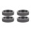 4Pièces Moules Graphite Haute Conductivité Pour Or Argent 4