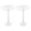 8Pcs Compact White Plastic Pickle Press Plates for Home Fermentation 2