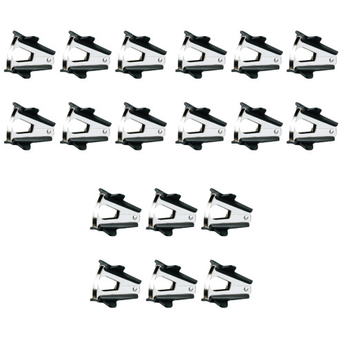 18Pièces Arrachoir Agrafe Main Noir Design Portable Réparation 2