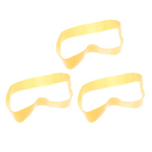 6Pièces Bandes Flexibles En Tendon Khaki, Fixation Rapide Pour Moules