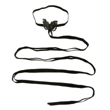 4St Elastische Zwarte Leg Garters Bruid, Elegant En Comfortabel