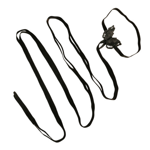 4St Elastische Zwarte Leg Garters Bruid, Elegant En Comfortabel 1