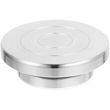 2St Aluminium Kleidraaiplateau Met Stille 360 Lager En Duurzame Basis