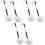 6Sets Robuuste Strandzeef Voor Schelpen Aluminium ABS 5