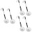 6Sets Robuuste Strandzeef Voor Schelpen Aluminium ABS 8