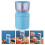 1Set Kinder Melkbeker En Voedseldoos Gecombineerd Silicone 8