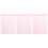 3Pcs Pink Semi Sheer Window Curtains Polyester for Home Decor 5