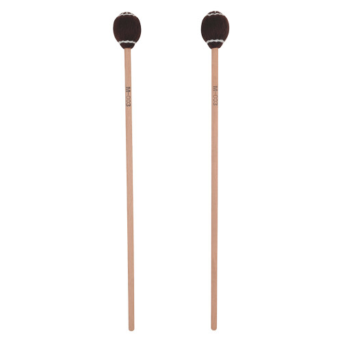 12St Percussie Stokken Marimba Hammers Maple Bruin Wit Met Vol Geluid 1