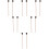 12St Percussie Stokken Marimba Hammers Maple Bruin Wit Met Vol Geluid 7