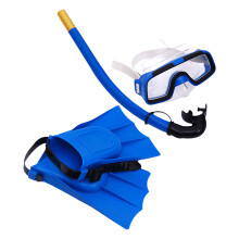 3St Kids Snorkelset Met Duikbril Vinnen En Comfortabele Strap