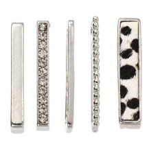 5St Duurzame Zinklegering Horlogeband Decoratieve Charms Polsband