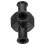 3St Auto Inline Drukmeter Adapter Zwart Aluminium Precisie Fitting 1