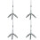 4St Universele Auto Rem Cilinder Honing Multi Kleur Set 4