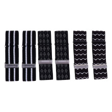 9Paren Kleurrijke Verstelbare Shirt Armbanden, Duurzaam En Comfortabel
