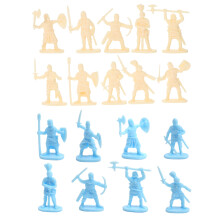 1000St Middeleeuwse Soldaat Actiefiguren Van Plastic Voor Decoratie
