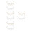 8St Verstelbare Multi-Layer Buikketting Boho Stijl Jurk En Jeans 10