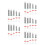 25St En Plastic Set Voor School Natuurkunde Experimenten 8