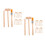 2Sets Kit Voor Kinderen Met , Borstel En 4