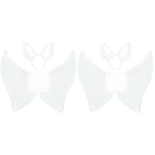 2Sets Vleugels & Hoofdband Voor Cosplay Feest 2