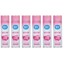 Spray para el cabello White Rain Aerosol Fijación Extra 7 Onzas (Paquete de 6)
