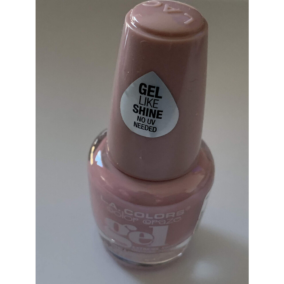 L.a. Colors Nude Gel Polish, Dusty Rose Cnl413
