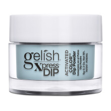 Gelish Xpress Powder Dip Collection (Water Baby) Blu, Polvere per Unghie, Alta Qualità, 0.3 once.
