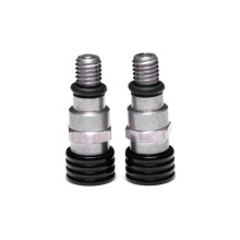 (Black)Motocross Fork Air Bleeder Valves M5x08 Fits For Showa Kayaba Forks New