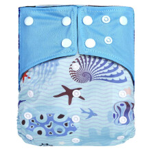 (Conch) Bamboo Charcoal Inserts In Baby Cloth Diaper Reusable Pocket Washable Nappies