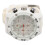Reloj de cuarzo multifuncional blanco, 46mAh, 47mm 13