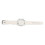 Reloj de cuarzo multifuncional blanco, 46mAh, 47mm 16