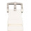 Reloj de cuarzo multifuncional blanco, 46mAh, 47mm 12