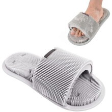Ygapuzi Doucher Voet Scrubber, Zacht Siliconen Voetreiniger met Antislip Zuigkappen