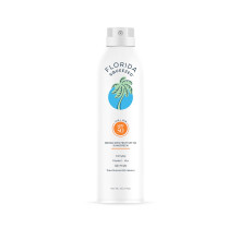 Spray Solaire Florida Squeezed SPF 50 Résistant à l'Eau | 6oz | Vegan et Conforme à la Loi de Hawaï