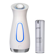 PMD Beauty SilkSteam Pro Vaporizzatore Viso - Steamer per Spa Faciale a Casa - Ugello Regolabile con Filtri