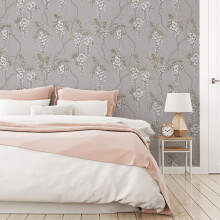 Superfresco Easy Mauve Wisteria Floral Wallpaper