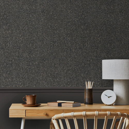 Superfresco Easy Superfresco Easy Hearthbound Texture Charcoal Wallpaper