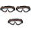 3Pièces Lunettes Ski Protection Uv400 Anti-Reflet 3