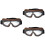 3Pièces Lunettes Ski Protection Uv400 Anti-Reflet 6