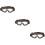 3Pièces Lunettes Ski Protection Uv400 Anti-Reflet 9