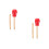 2Ensembles Instruments Percussion Bois Rouge Pour Enfants Et Débutants 9