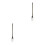 2Pièces Pinceaux Faux Cosplay Accessoires Multicolores 9