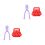4Pièces Kit Moules Enfants Confortable Couleurs 6