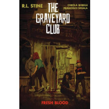 The Graveyard Club Fresh Blood by R.L. Stine Paperback Book