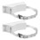 Fixation Réservoir Plastique+fer Gris Clair Fiable 10