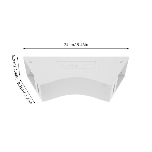 Fixation Réservoir Plastique+fer Gris Clair Fiable 2